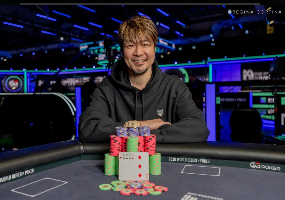 WSOP 2026 Las Vegas, Koji Fujimoto