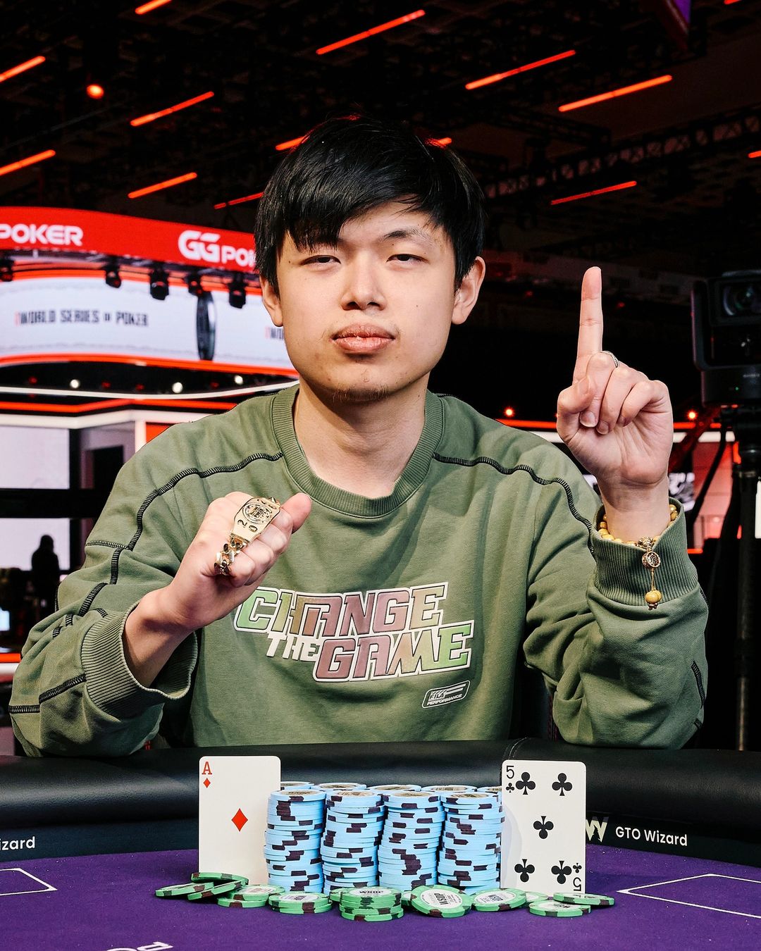 WSOP 2026 Las Vegas, Honghao Zhang