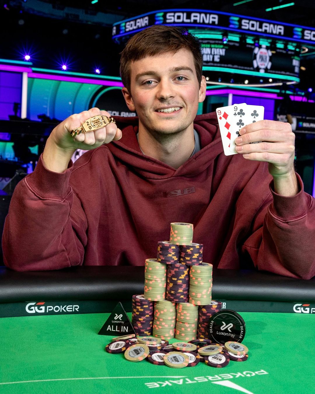 WSOP 2026 Las Vegas, Myles Mullaly