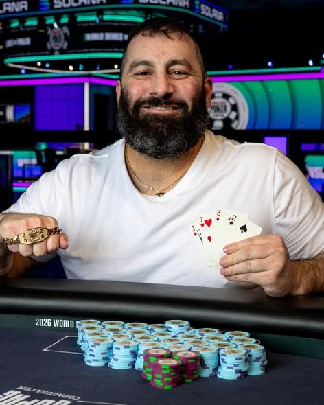 WSOP 2026 Las Vegas, Justin Fawcett