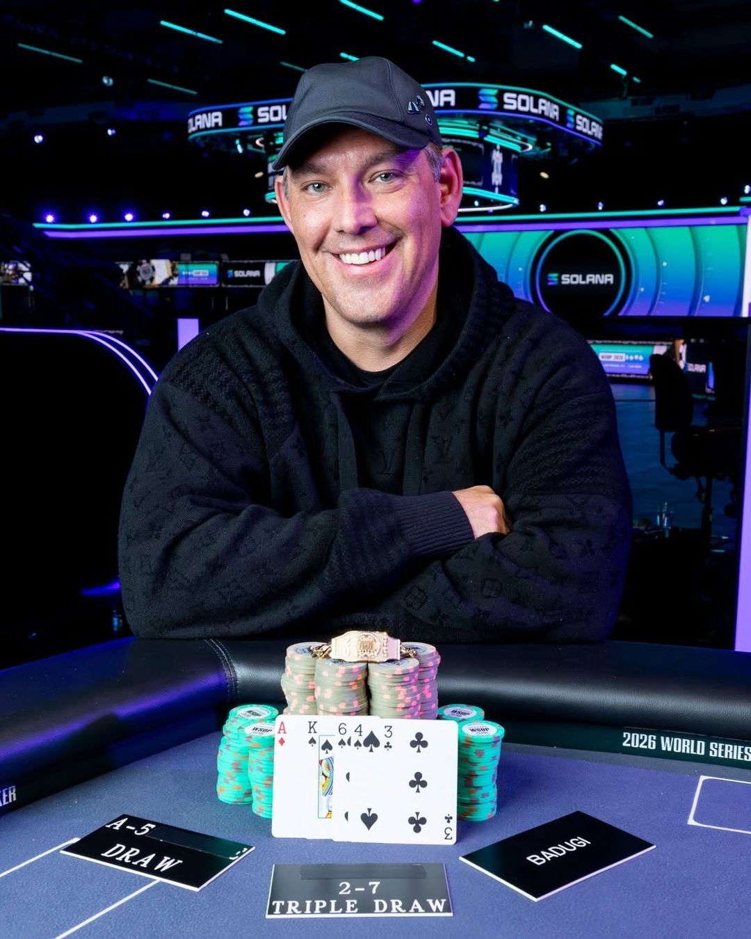 WSOP 2026 Las Vegas, Patrick Stacey