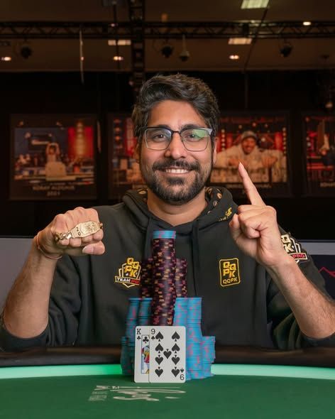 WSOP 2026 Las Vegas, Nishant Sharma